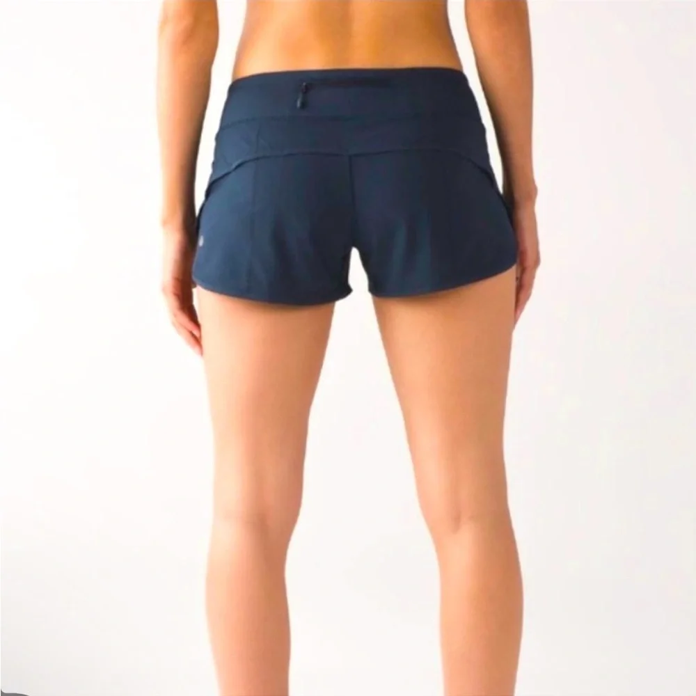 lululemon athletica Navy Athletic Shorts - Picture 5 of 7